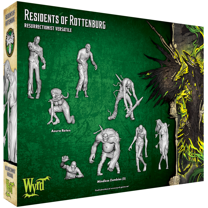 Malifaux - Resurrectionist - Residents of Rottenburg