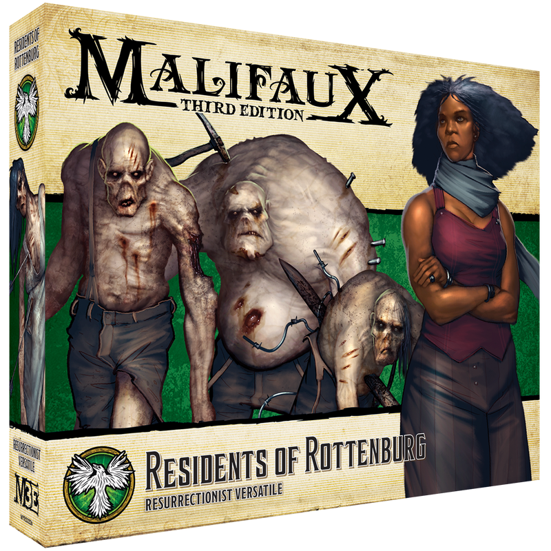 Malifaux - Resurrectionist - Residents of Rottenburg