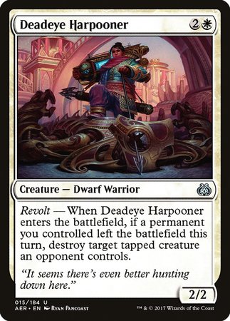 Deadeye Harpooner [Aether Revolt] | Event Horizon Hobbies CA