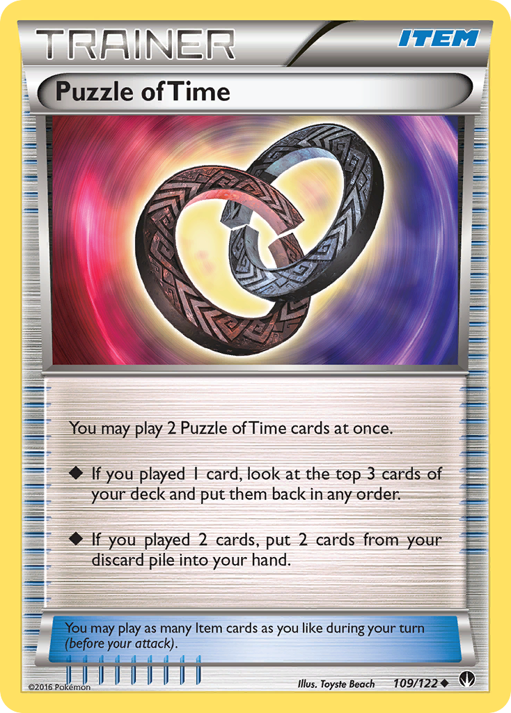 Puzzle of Time (109/122) [XY: BREAKpoint] | Event Horizon Hobbies CA