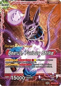 Beerus // Beerus, Furious Strike (BT8-002_PR) [Malicious Machinations Prerelease Promos] | Event Horizon Hobbies CA