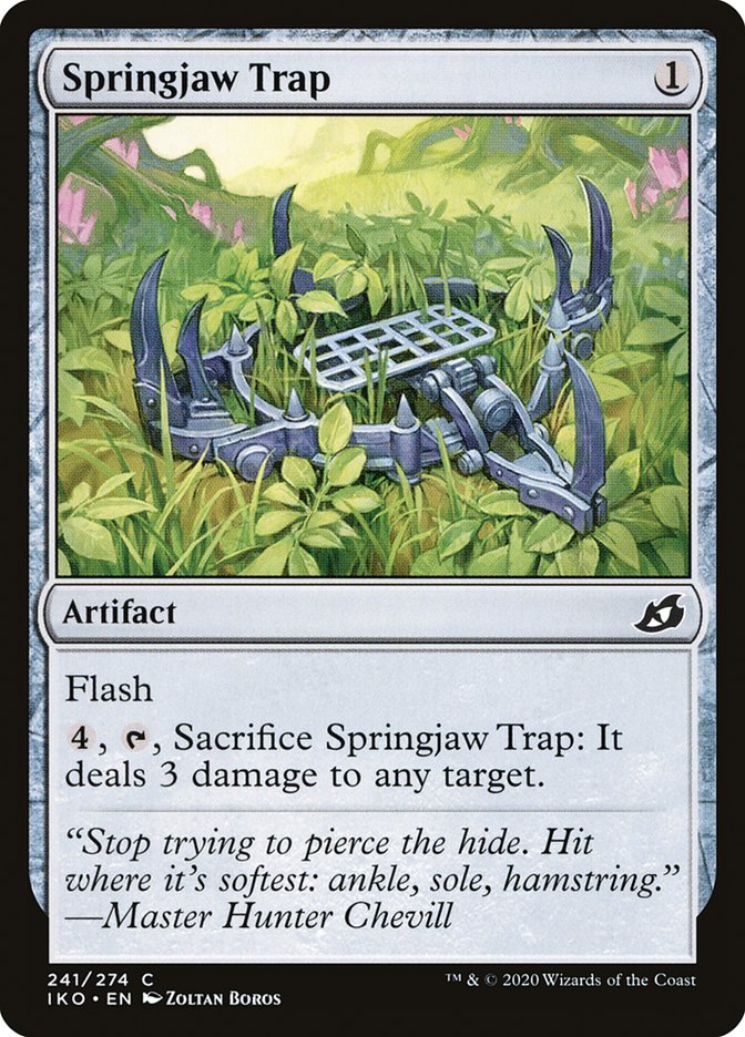 Springjaw Trap [Ikoria: Lair of Behemoths] | Event Horizon Hobbies CA