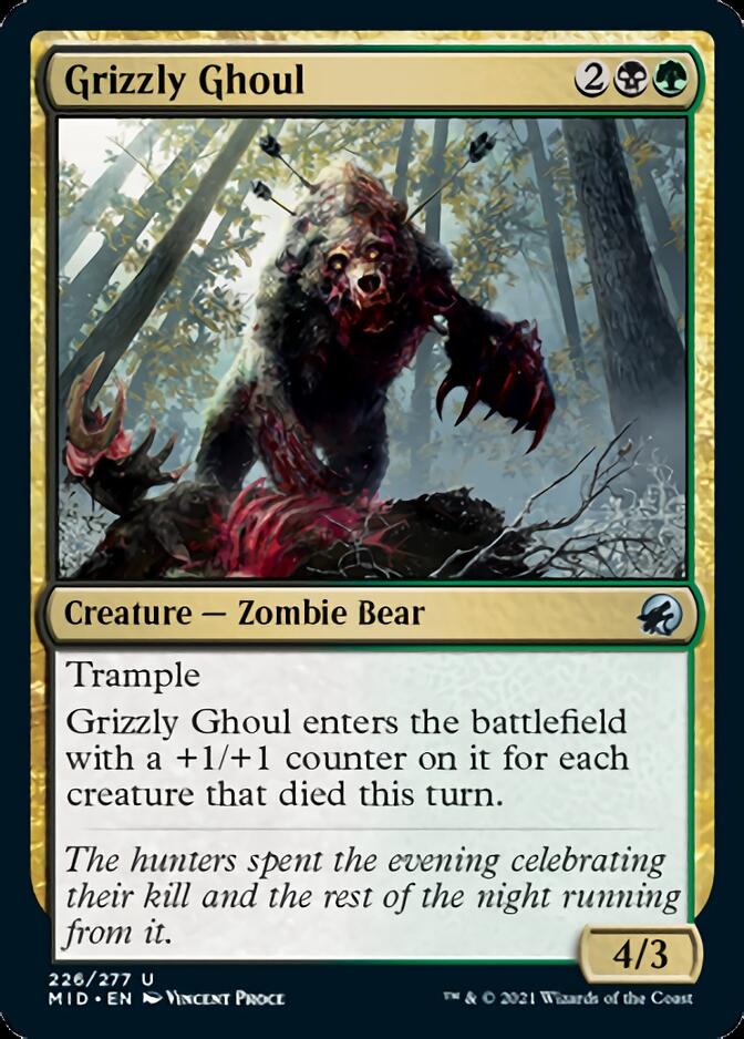 Grizzly Ghoul [Innistrad: Midnight Hunt] | Event Horizon Hobbies CA