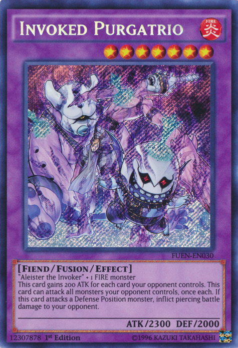 Invoked Purgatrio [FUEN-EN030] Secret Rare | Event Horizon Hobbies CA