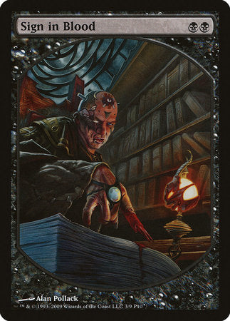 Sign in Blood [Magic Player Rewards 2010] | Event Horizon Hobbies CA