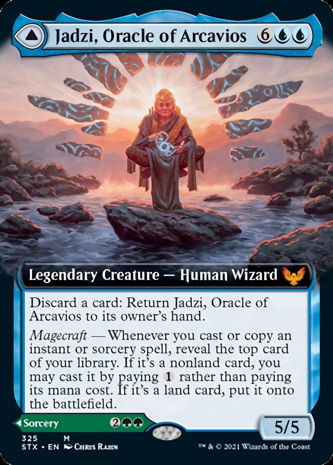 Jadzi, Oracle of Arcavios // Journey to the Oracle (Extended) [Strixhaven: School of Mages] | Event Horizon Hobbies CA