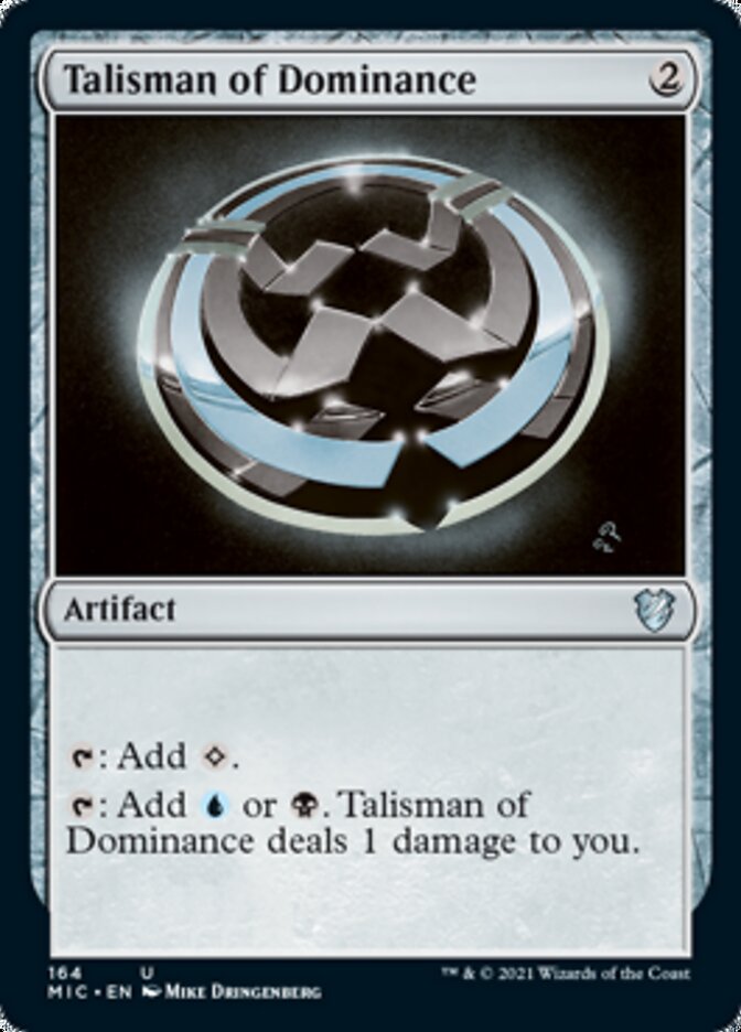 Talisman of Dominance [Innistrad: Midnight Hunt Commander] | Event Horizon Hobbies CA