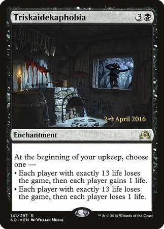 Triskaidekaphobia [Shadows over Innistrad Promos] | Event Horizon Hobbies CA