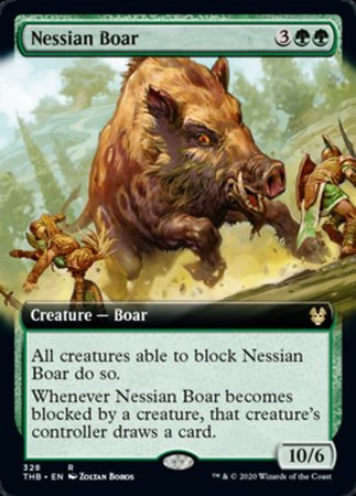 Nessian Boar (Extended Art) [Theros Beyond Death] | Event Horizon Hobbies CA