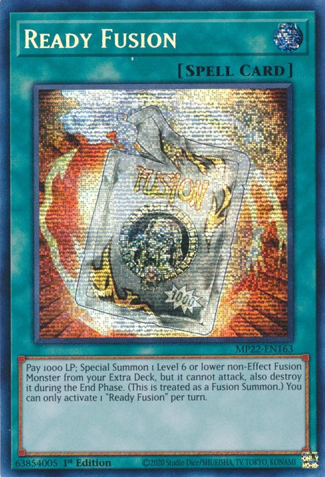 Ready Fusion [MP22-EN163] Prismatic Secret Rare | Event Horizon Hobbies CA