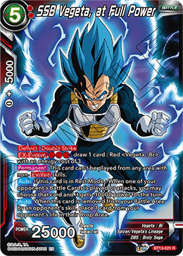 SSB Vegeta, at Full Power (Rare) (BT13-021) [Supreme Rivalry] | Event Horizon Hobbies CA