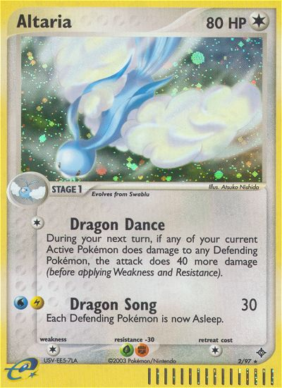 Altaria (2/97) [EX: Dragon] | Event Horizon Hobbies CA