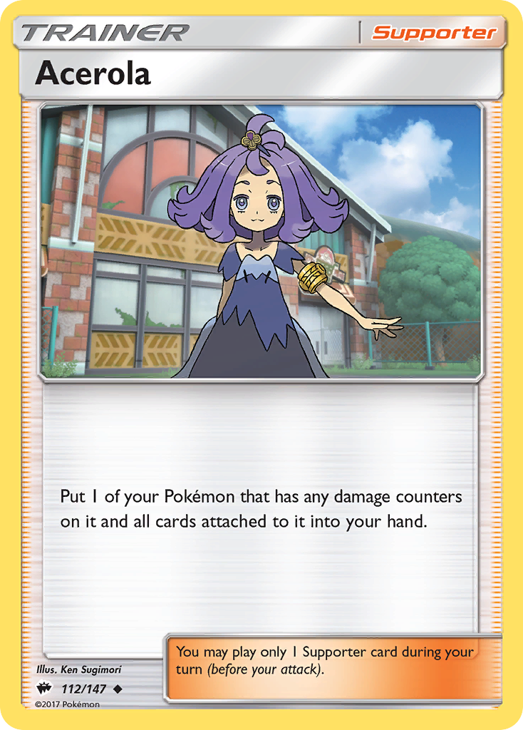 Acerola (112/147) [Sun & Moon: Burning Shadows] | Event Horizon Hobbies CA