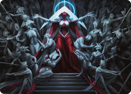 Elesh Norn, Mother of Machines Art Card [Phyrexia: All Will Be One Art Series] | Event Horizon Hobbies CA