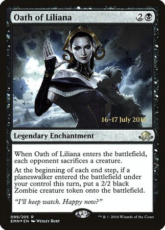 Oath of Liliana [Eldritch Moon Promos] | Event Horizon Hobbies CA