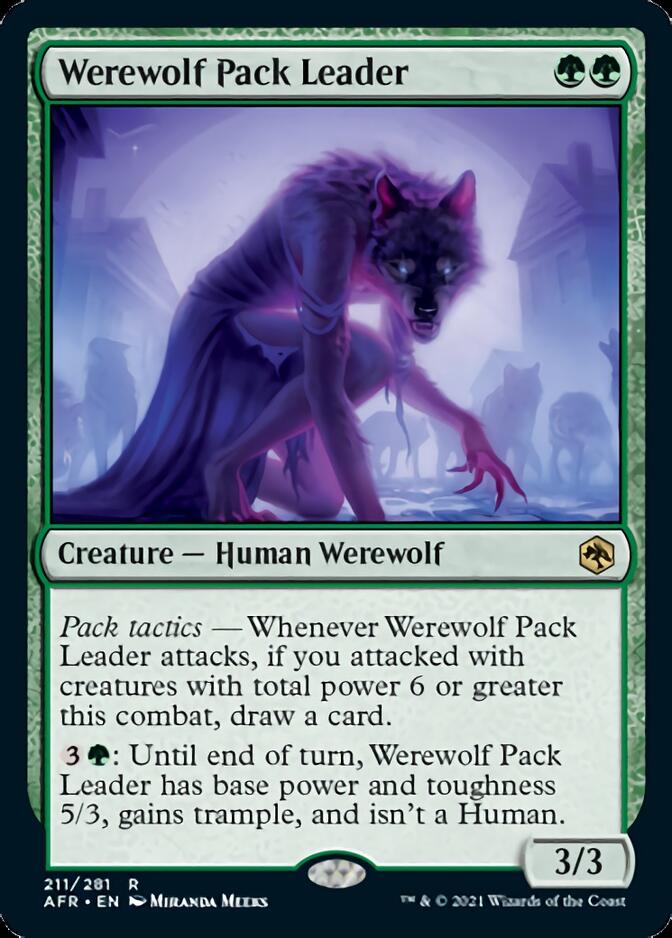 Werewolf Pack Leader [Dungeons & Dragons: Adventures in the Forgotten Realms] | Event Horizon Hobbies CA