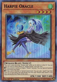 Harpie Oracle (Green) [LDS2-EN077] Ultra Rare | Event Horizon Hobbies CA