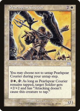 Pearlspear Courier [Onslaught] | Event Horizon Hobbies CA