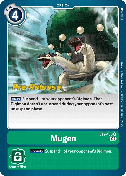 Mugen [BT7-103] [Next Adventure Pre-Release Cards] | Event Horizon Hobbies CA