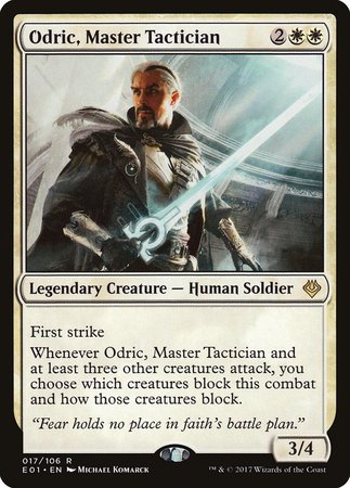 Odric, Master Tactician [Archenemy: Nicol Bolas] | Event Horizon Hobbies CA