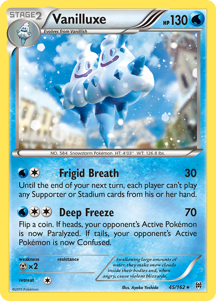 Vanilluxe (45/162) [XY: BREAKthrough] | Event Horizon Hobbies CA