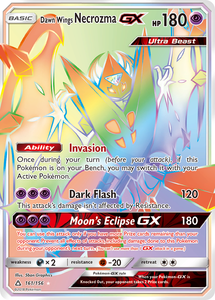 Dawn Wings Necrozma GX (161/156) [Sun & Moon: Ultra Prism] | Event Horizon Hobbies CA