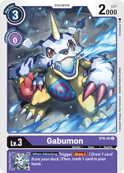 Gabumon [ST6-03] [Starter Deck: Venomous Violet] | Event Horizon Hobbies CA