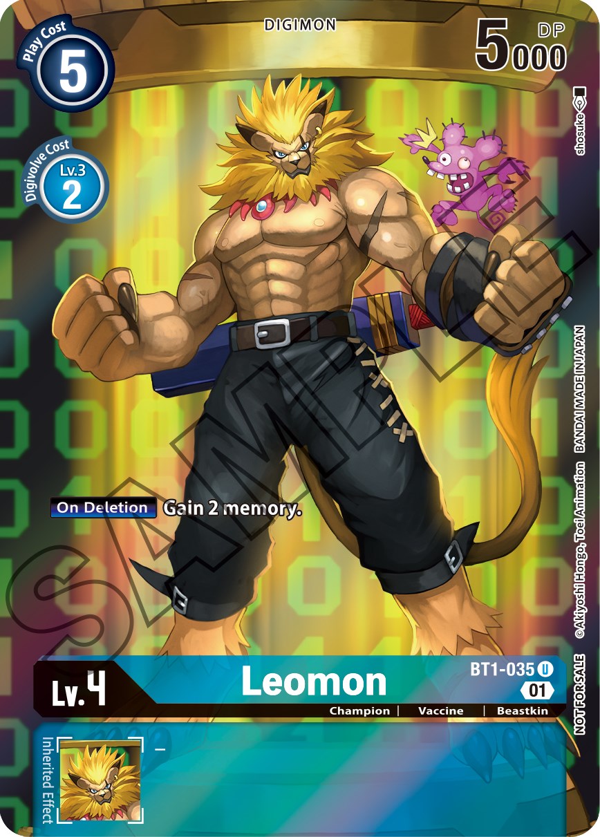Leomon [BT1-035] (Tamer's Card Set 1) [Release Special Booster Ver.1.0] | Event Horizon Hobbies CA