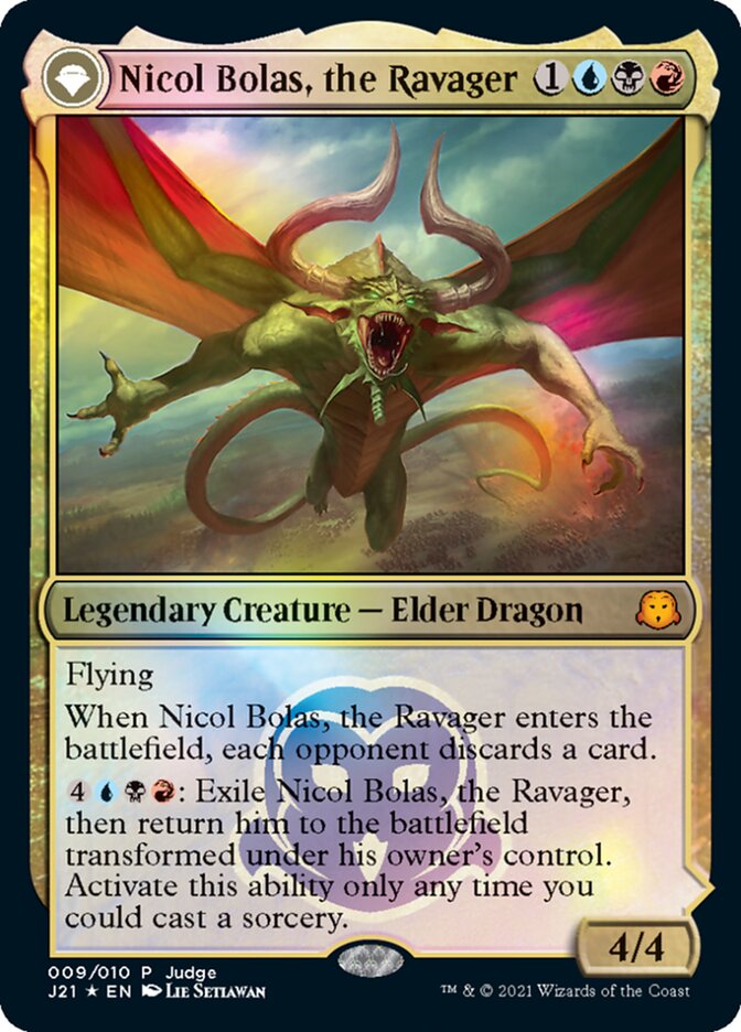 Nicol Bolas, the Ravager [Judge Gift Cards 2021] | Event Horizon Hobbies CA