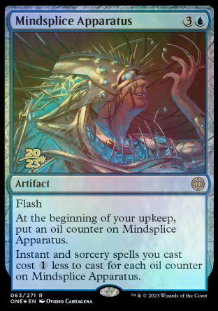 Mindsplice Apparatus [Phyrexia: All Will Be One Prerelease Promos] | Event Horizon Hobbies CA