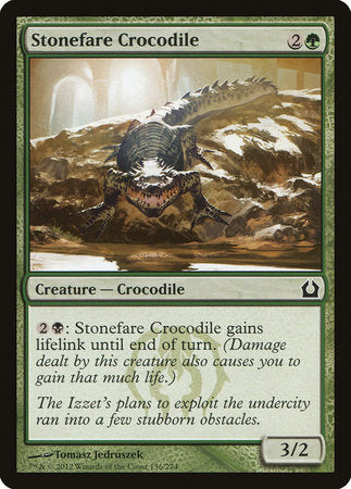 Stonefare Crocodile [Return to Ravnica] | Event Horizon Hobbies CA