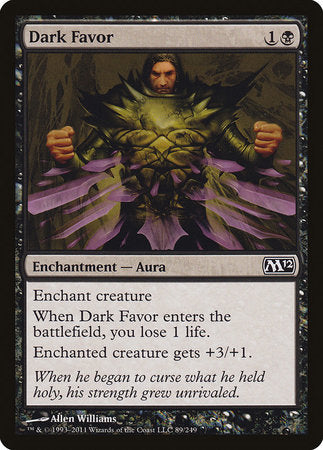 Dark Favor [Magic 2012] | Event Horizon Hobbies CA