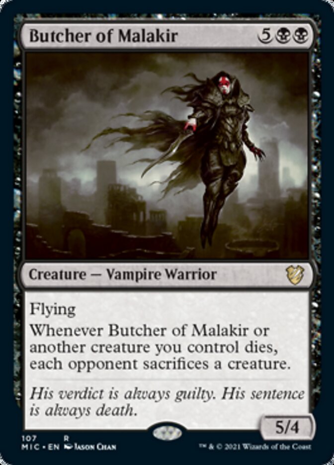 Butcher of Malakir [Innistrad: Midnight Hunt Commander] | Event Horizon Hobbies CA