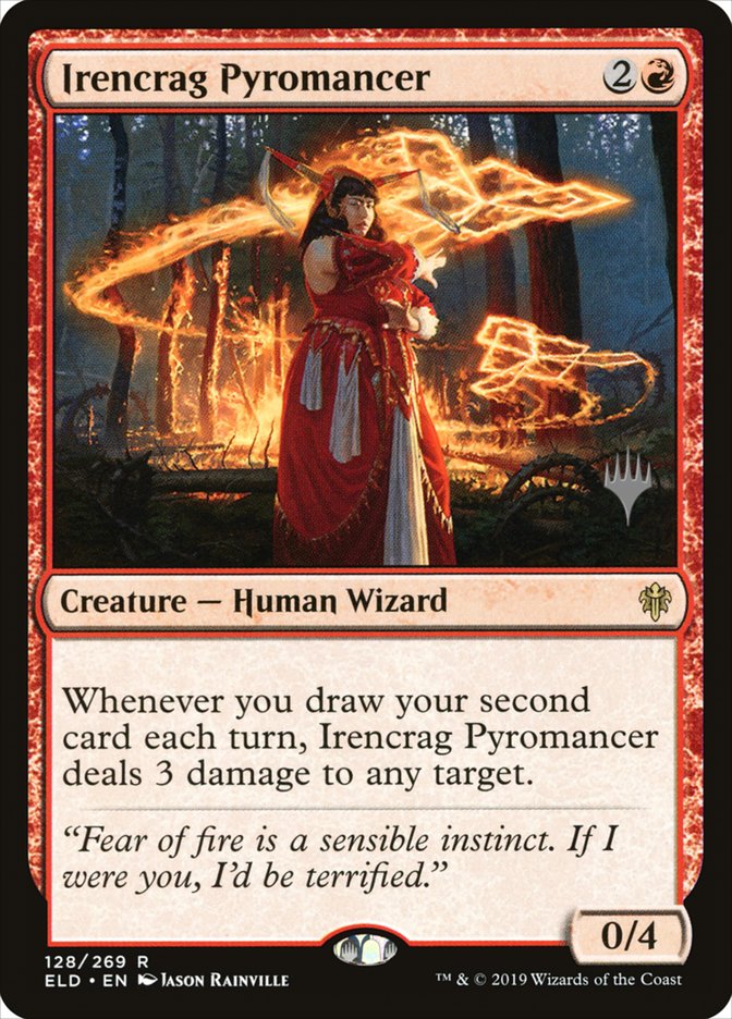 Irencrag Pyromancer (Promo Pack) [Throne of Eldraine Promos] | Event Horizon Hobbies CA