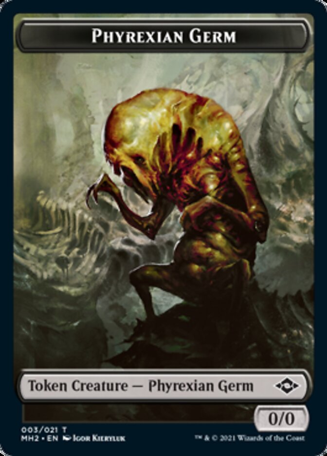 Phyrexian Germ Token [Modern Horizons 2 Tokens] | Event Horizon Hobbies CA