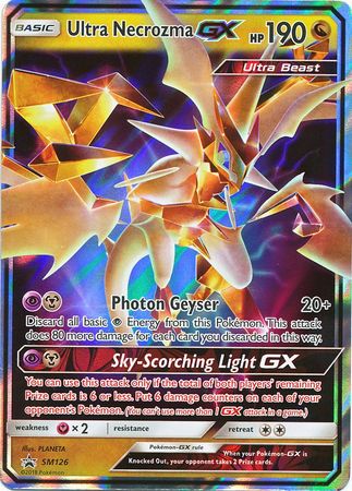 Ultra Necrozma GX (SM126) (Jumbo Card) [Sun & Moon: Black Star Promos] | Event Horizon Hobbies CA