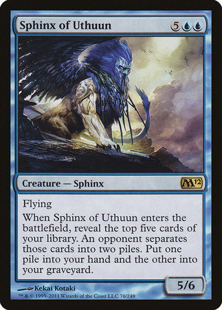 Sphinx of Uthuun [Magic 2012] | Event Horizon Hobbies CA