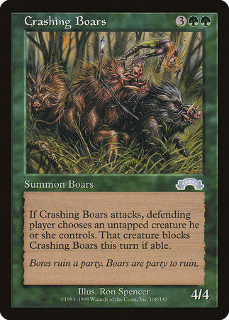 Crashing Boars [Exodus] | Event Horizon Hobbies CA
