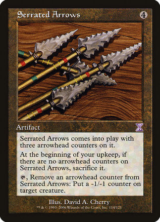 Serrated Arrows [Time Spiral Timeshifted] | Event Horizon Hobbies CA