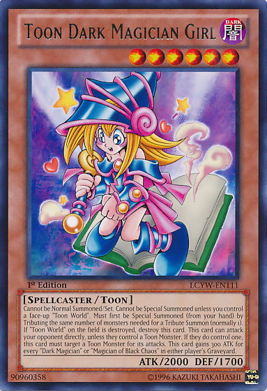 Toon Dark Magician Girl [LCYW-EN111] Rare | Event Horizon Hobbies CA