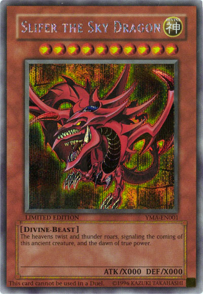 Slifer the Sky Dragon [YMA-EN001] Secret Rare | Event Horizon Hobbies CA