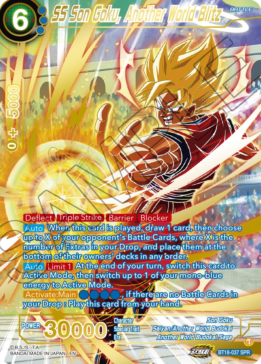 SS Son Goku, Another World Blitz (SPR) (BT18-037) [Dawn of the Z-Legends] | Event Horizon Hobbies CA