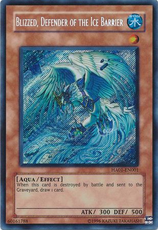 Blizzed, Defender of the Ice Barrier [HA01-EN001] Secret Rare | Event Horizon Hobbies CA