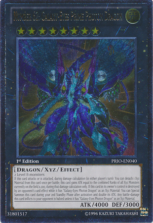 Number 62: Galaxy-Eyes Prime Photon Dragon [PRIO-EN040] Ultimate Rare | Event Horizon Hobbies CA