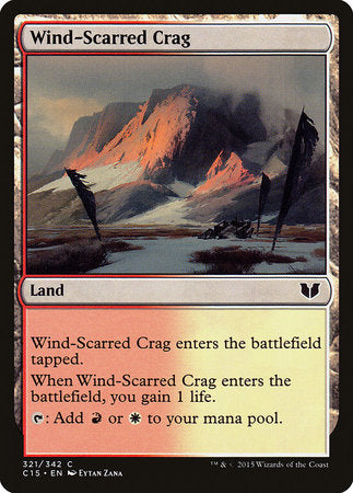 Wind-Scarred Crag [Commander 2015] | Event Horizon Hobbies CA