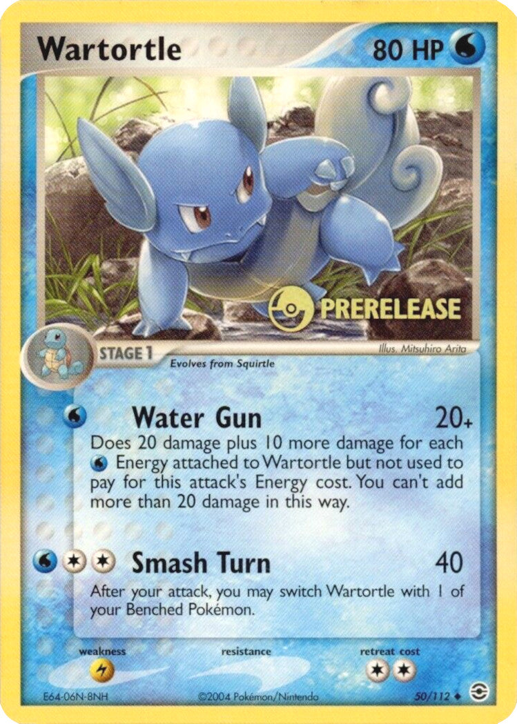 Wartortle (50/112) (Prerelease) [EX: FireRed & LeafGreen] | Event Horizon Hobbies CA