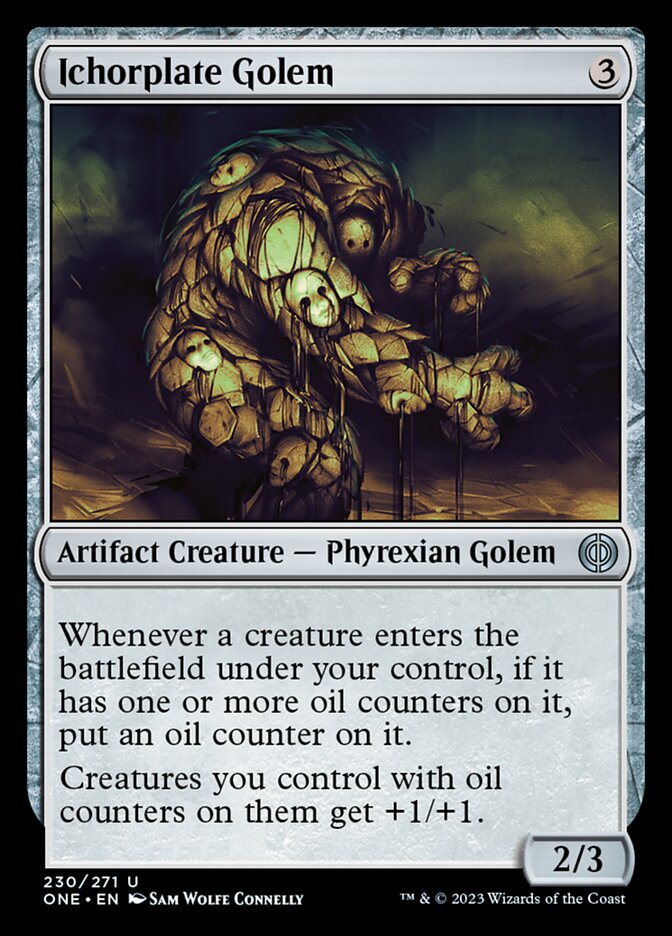 Ichorplate Golem [Phyrexia: All Will Be One] | Event Horizon Hobbies CA