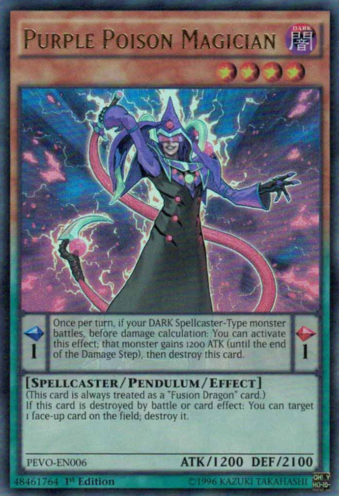 Purple Poison Magician [PEVO-EN006] Ultra Rare | Event Horizon Hobbies CA