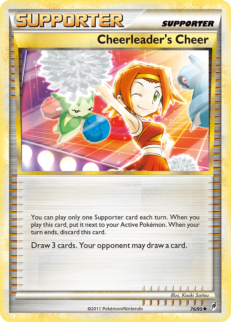 Cheerleader's Cheer (76/95) [HeartGold & SoulSilver: Call of Legends] | Event Horizon Hobbies CA