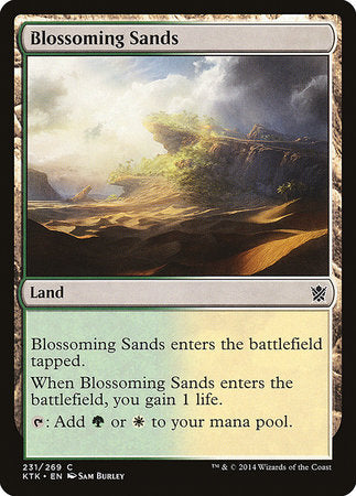 Blossoming Sands [Khans of Tarkir] | Event Horizon Hobbies CA